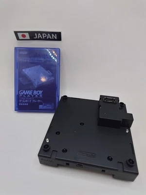 Nintendo GameBoy Player Gamecube & Startup Disk Black Tested Read Japanese ver - Image 1 of 4