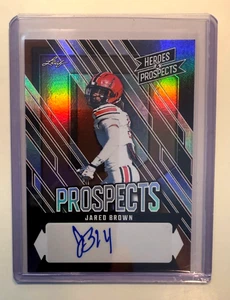Jared Brown - 2024 Leaf Heroes & Prospects Auto /99 #AP-JB3 - Imagen 1 de 2