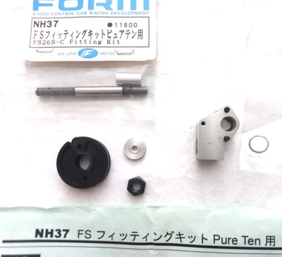 FORM Kyosho Pure Ten NH37 Fitting Kit NH37 & Munual For 4-Stroke Engine Rare - Image 1 of 4
