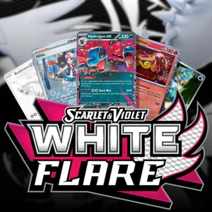 White Flare - Choose Your Card - Reverse Holo, Rare, ex, IR+ - NM Black - Picture 1 of 24