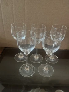 5 Mikasa Crystal Stephanie Cordial Glasses 6” - Picture 1 of 2