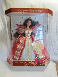 1997 Happy Holidays Special Edition Barbie Puppe Mattel 17832 Neu Originalverpackt - Bild 1 von 10