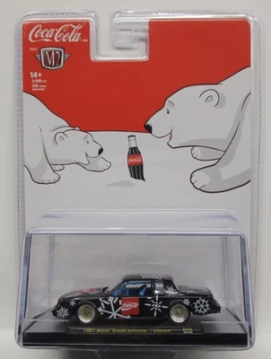 MÁQUINAS M2 HOLIDAY COCA COLA 1987 BUICK GRAND NATIONAL PERSONALIZADAS NEGRAS 1 DE 9600   Foto 1 de 2