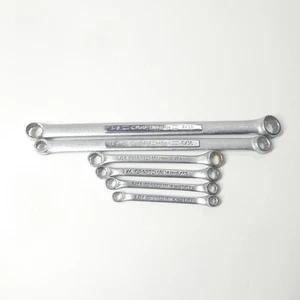 Lote de 6 llaves de extremo de caja doble Craftsman EE. UU. 3/16" a 7/16" - Imagen 1 de 8