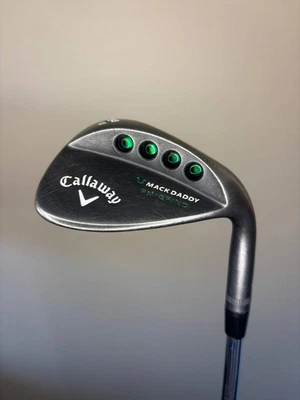 Callaway Mack Daddy Matte BLK PM Grind Lob Wedge 58° / 10 S200 Stiff Flex 35.5″ - Image 1 of 4