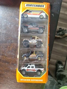 Matchbox 2024 Skyjacker Suspensions 50th Anniversary Ford Chevy Jeep 5 Pack - Picture 1 of 2