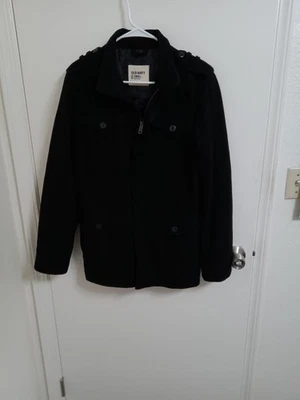 Old Navy Wool Blend Utility Military Field Coat Jacket  Men’s Small - Image 1 of 2