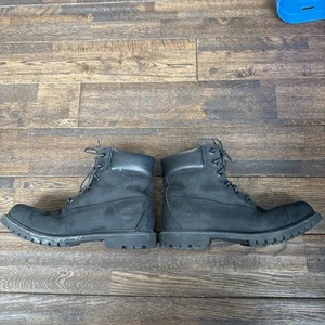 Timberland Boots Size 9 Black Suede Leather - Bild 1 von 6