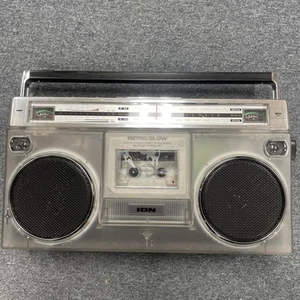 ION Retro Glow AM/FM Radio Cassette Recorder/Bluetooth Speaker - Picture 1 of 9