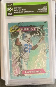 Gem Mint 10 1995 Topps - Finest Booster Emmitt Smith #180 Refractor - Bild 1 von 2