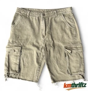 Vintage Distressed Cargo Shorts Men’s (Size Large) - Picture 1 of 5