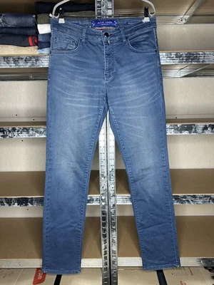 Jacob Cohen 688 Special Edition Jeans Men’s Size 34 Blue Luxury Denim - Image 1 of 4