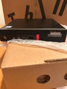2Tb+BRAND NEW IN BOX LENOVO ThinkCentre M720q Tiny-Core i7 i7-8700T-16GB.SSDCASE - Picture 1 of 14