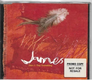 MAXI-CD ↔ JAMES : SAY SOMETHING (NEW VERSION) + ORIGINAL PROMO STICKER - Picture 1 of 1