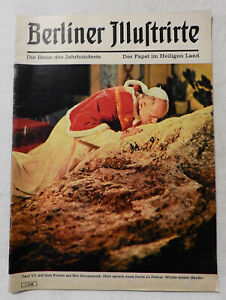 Berliner Illustrierte - Der Papst im Hl. Land - Paul VI. - Sonderdruck 1964 (1a)