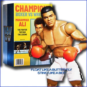 BLACK HISTORY Sammlerpuppe, Mattel exklusiv - WWE MUHAMAD ALI, TOLLES Geschenk. - Bild 1 von 11
