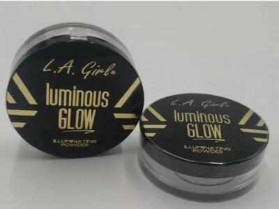 2x Polvo Iluminador Brillo Luminoso LA GIRL HOLOGRÁFICO STARDUST, 0,18 OZ EA Foto 1 de 2