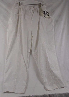 Pantalones Exfoliantes Elan by Barco Cintura Elástica E2206X Blanco Talla 48 768H Foto 1 de 4