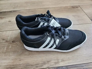 Adidas Adicross III Mens Golf Shoes Size 9.5 Black White Lace Up Q44618 New  - Picture 1 of 7