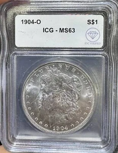 1904-O Morgan Dollar ICG MS63 IDC Verified - Picture 1 of 2