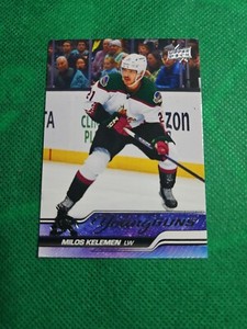 Milos Kelemen 2023-24 Upper Deck Young Guns SP RC Card #211