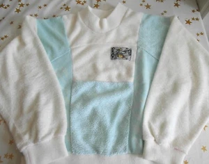Kinder Pullover Mädchen weiß, hellblau Gr.116/128 - Bild 1 von 3