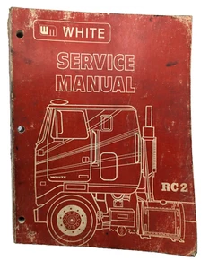 Volvo White Road Commander 2 Camion Officina Servizio Riparazione Manuale Telaio - Foto 1 di 13