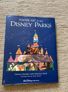 Poster Art of the Disney Parks by Daniel Handke HC BOOK USED - Picture 1 of 12