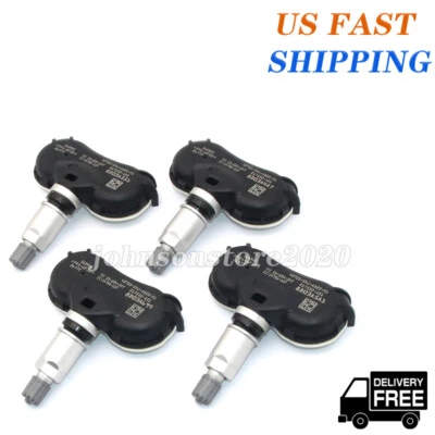 4PCS Tire Pressure Sensors 42753-SHJ-A820-M1 For Honda Odyssey Ridgeline Element - Image 1 of 4