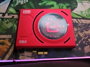 SBX SB1500 Prostudio Creative Sound Blaster PCIe Gaming Sound Card - Picture 1 of 4