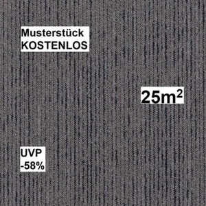 Teppichfliesen GRAU BLAU B1 50x50 Schlinge 6mm 4,50€/Fliese 25m2 UVP 43€/m2 -58% - Bild 1 von 11