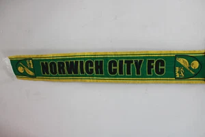 Sciarpa scarf Calcio NORWICH CITY bufanda Schal écharpe - Picture 1 of 1