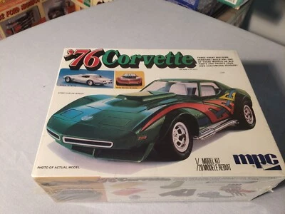 Vintage MPC BIG 1/20 '76 CORVETTE CUSTOMIZING KIT 1-7630 NOS SEALED 1975 MINT - Image 1 of 4