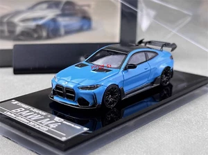 SW 1/64 BMW M4 G82 ADRO BODY KIT blu modello pressofuso metallo auto giocattolo - Foto 1 di 6