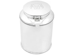 Antique Asian Silver Tea Caddy Grish Chunder Dutt Circa 1880 - Picture 1 of 9