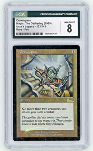 Magic the Gathering Urza's Legacy 1999 lámina Crawlspace (raro) CGC 8 casi nuevo/como nuevo+ - Imagen 1 de 2