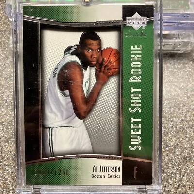 2004-05 Upper Deck Sweet Shot - Sweet Shot Rookie #112 Al Jefferson /1250 (RC) - Image 1 of 3