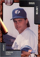 1992 Syracuse Chiefs Fleer/ProCards #1964 Doug Linton