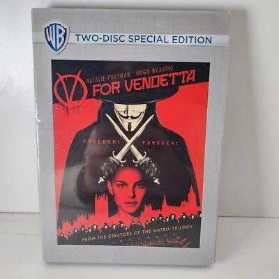 V For Vendetta (DVD, Two-Disc Special Edition) SEALED - Image 1 of 3