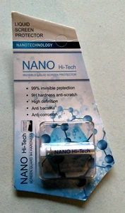 NIP~Nano Hi-Tech Invisible Liquid Screen Protector 9H Hardness antiscratch Clear - Picture 1 of 4