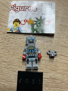 LEGO Figure Da Collezione Serie 6 Orologio Robot, Nuovo - Foto 1 di 1
