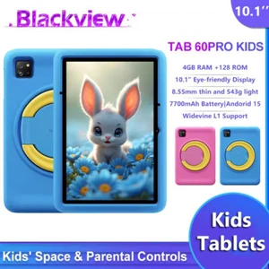 Blackview Tab60 Pro Kids 4G Tablet 10.1-Inch Display 7700mAh Widevine L1 Support - Picture 1 of 16