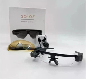 Solos Smart Glasses - Widescreen Display Compatible With Apple/ Android 33004500 - Picture 1 of 13