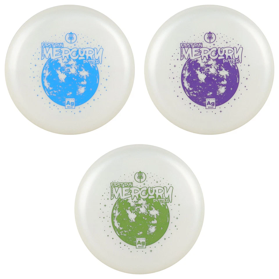 ITC Disc Golf Silver Mercury Putter 2/3/-1/0 - Choose Exact - Image 1 of 1