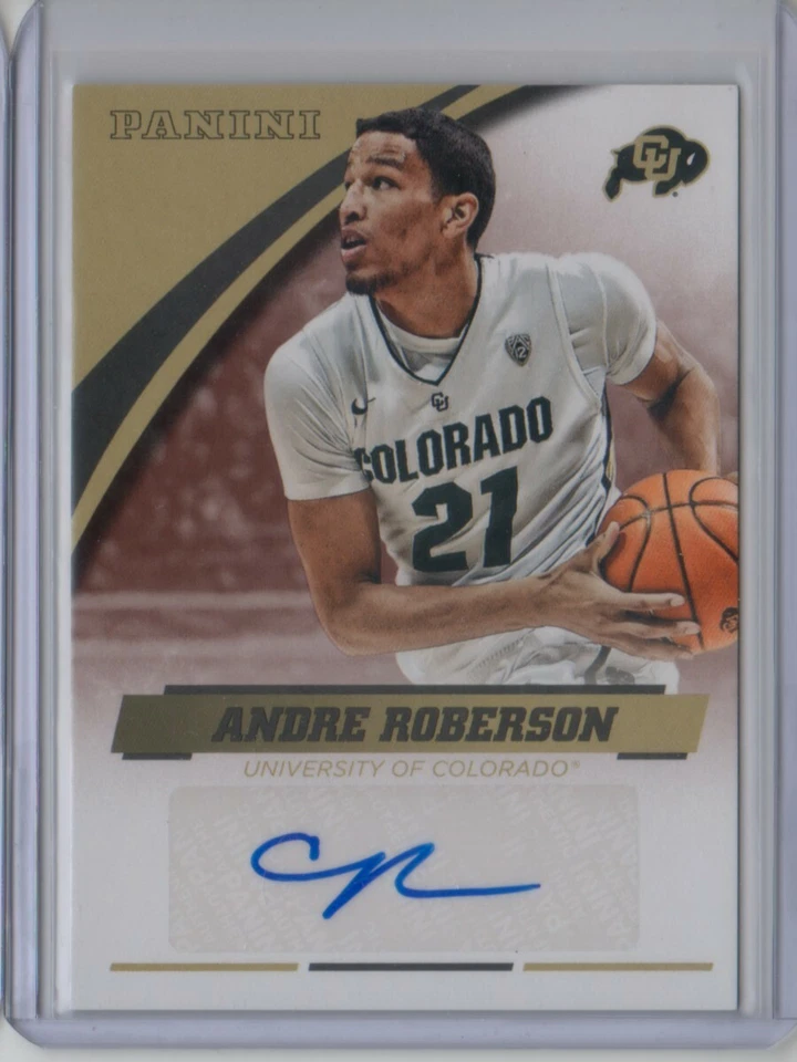 2016 Panini Collegiate Colorado Autograph Andre Roberson Auto - Flat S/H - Image 1 of 1