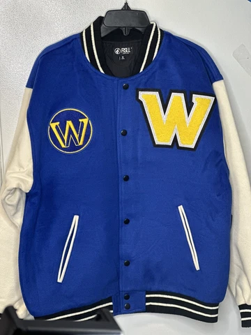 Golden State Warriors Varsity Jacket Fisll Cover