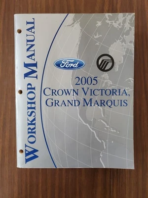 Ford Crown Victoria Grand Marquis 2005 manual de reparación de taller de fábrica  Foto 1 de 4