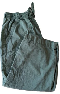 Kim Rogers Damen/Jr.Salbeigrüne Caprihose mit elastischem Bund - Größe M - Bild 1 von 5