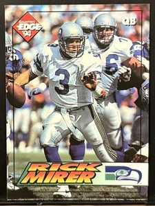 1994 Collector's Edge S/N Rick Mirer Seattle Seahawks #185 serial numbered! - Picture 1 of 2