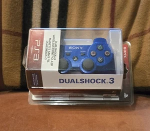 Sony PlayStation Dual Shock 3 Bleu Métallique - Photo 1/7